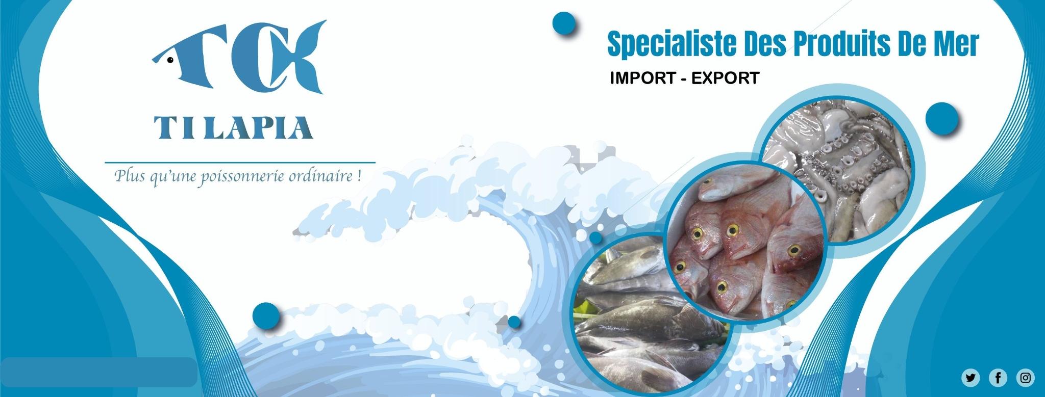 Bannière d'accueil de Tilapia Company